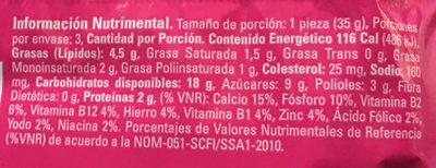 SUBMARINOS FRESA 105 GR