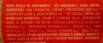 COCA COLA 2 LTS