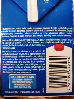 COFFEE MATE SABOR VAINILLA NESTLE 680 ML