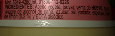 MAYONESA CON JUGO DE LIMON MCCORMICK 190 G