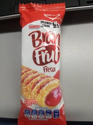 BARRA BRAN FRUTA FRESA 58 GR