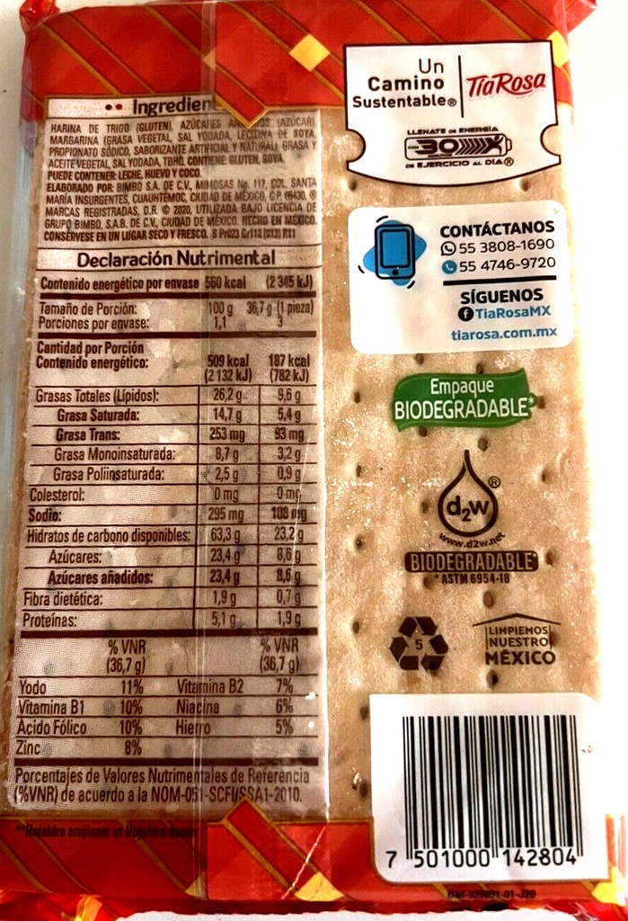 DORADITAS 110 GRS