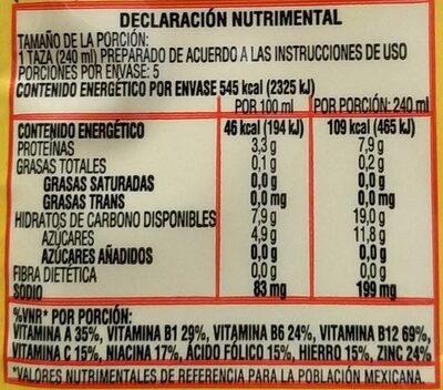MAIZENA VAINILLA 47 GR