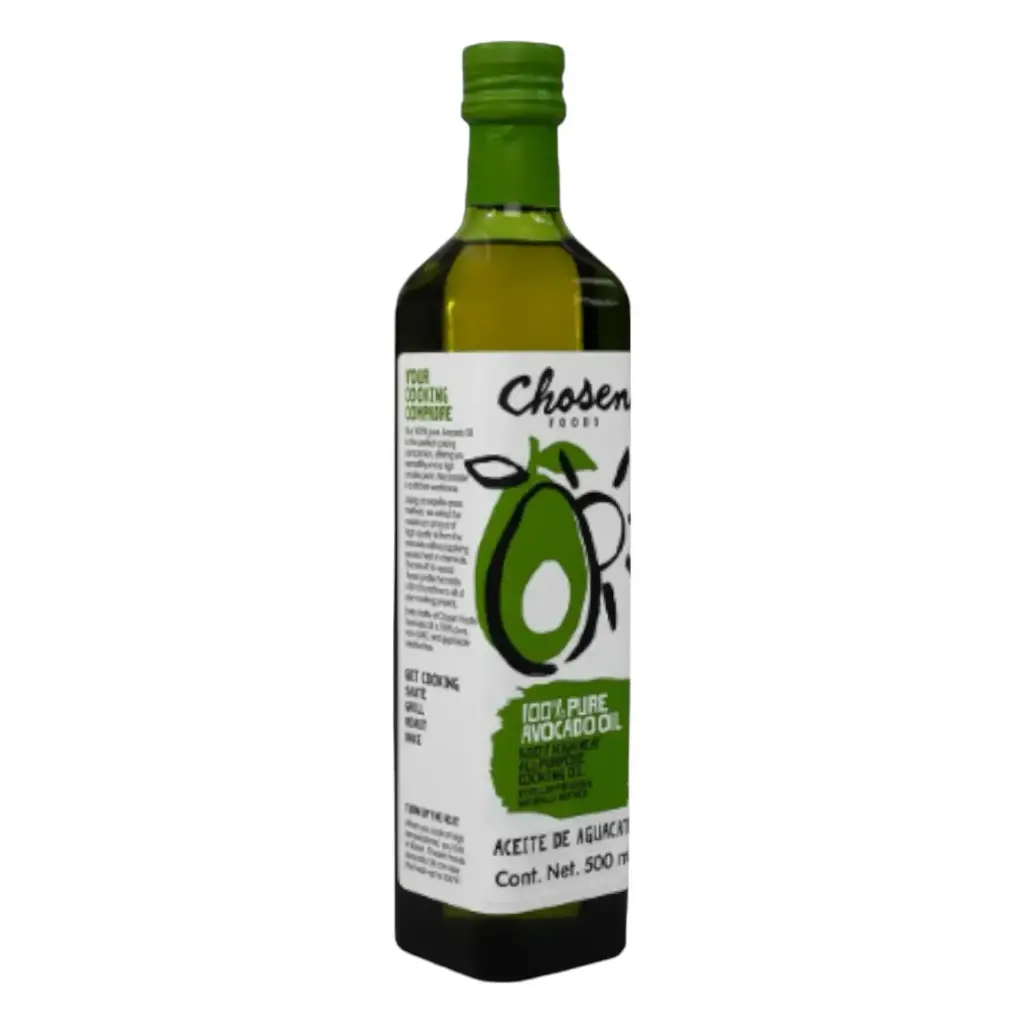 [ACEAGUCHO 50-500ML] ACEITE AGUACATE CHOSEN FOODS 500 ML