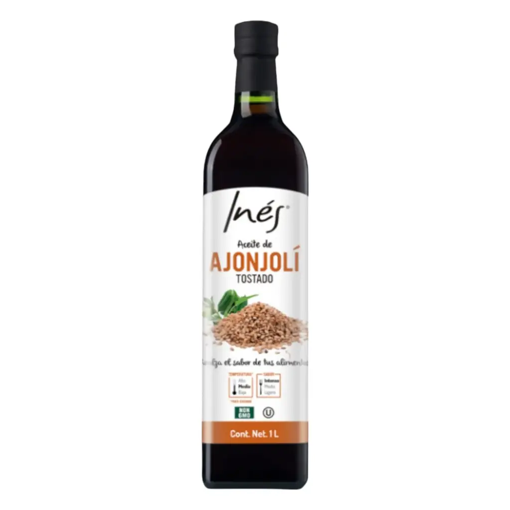 [ACEAJOTOS 1-1L] ACEITE AJONJOLI TOSTADO INES 1 L