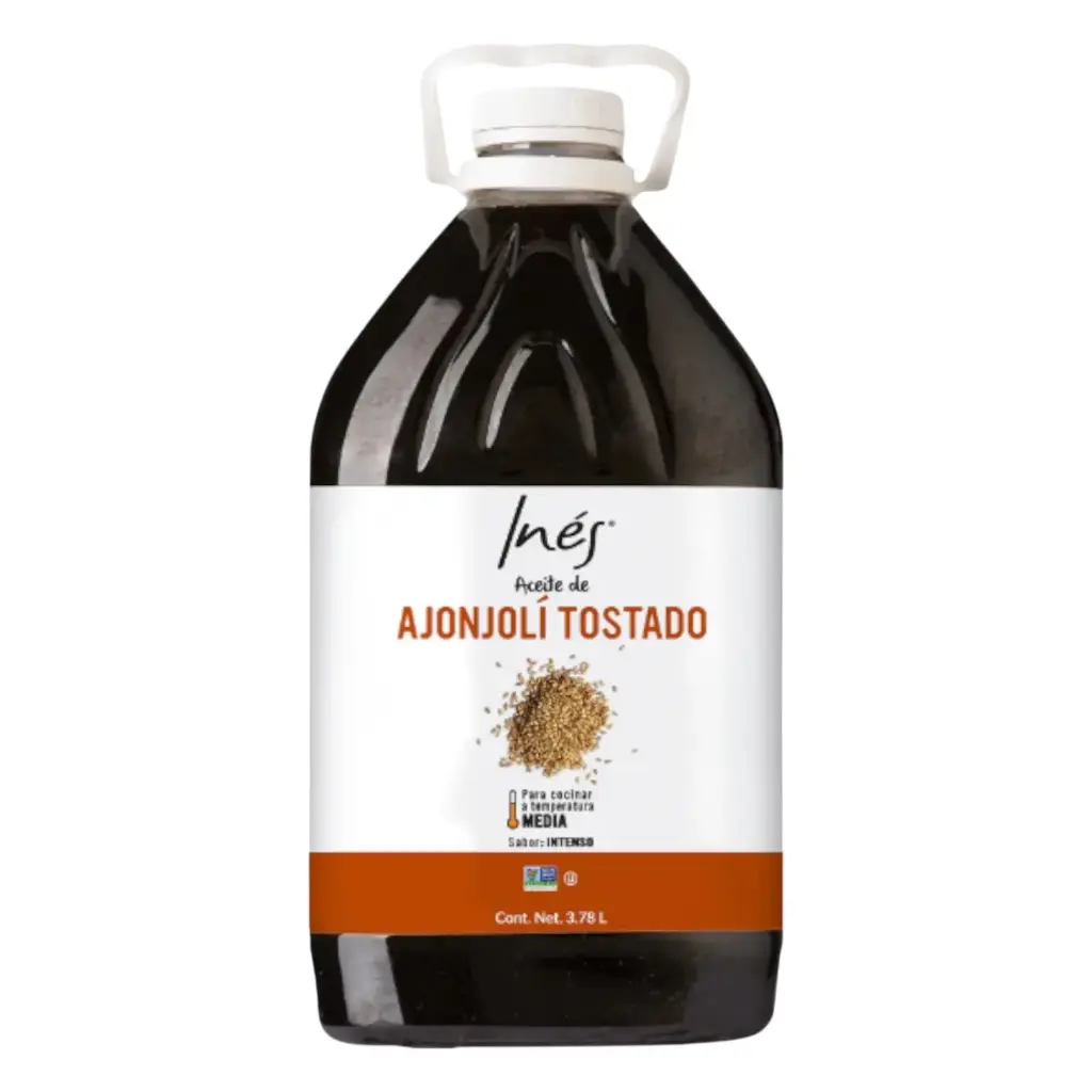 [ACEAJOTOS 3.-3.78L] ACEITE AJONJOLI TOSTADO INES 3.78 LT