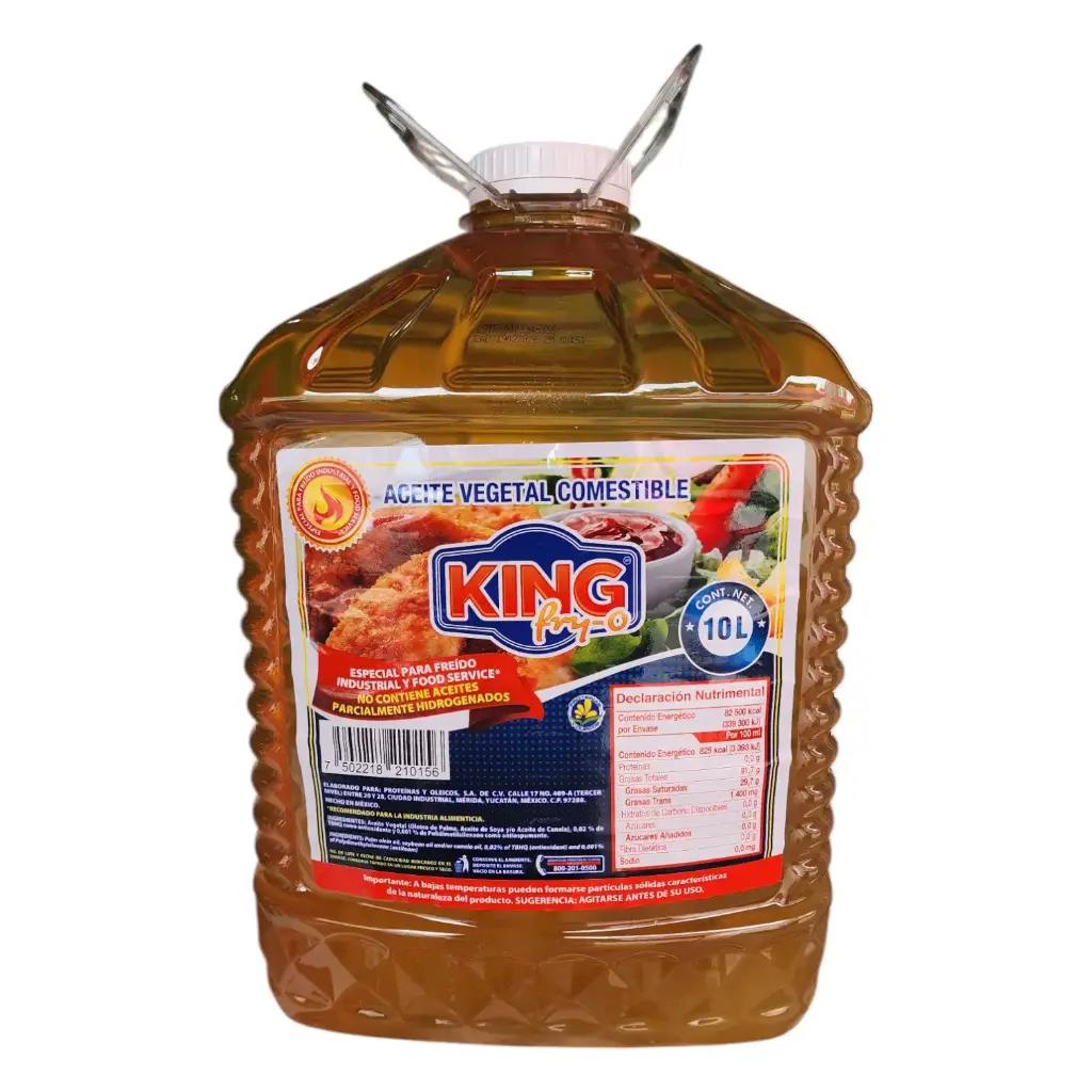 ACEITE VEGETAL KING FRY 10 LT