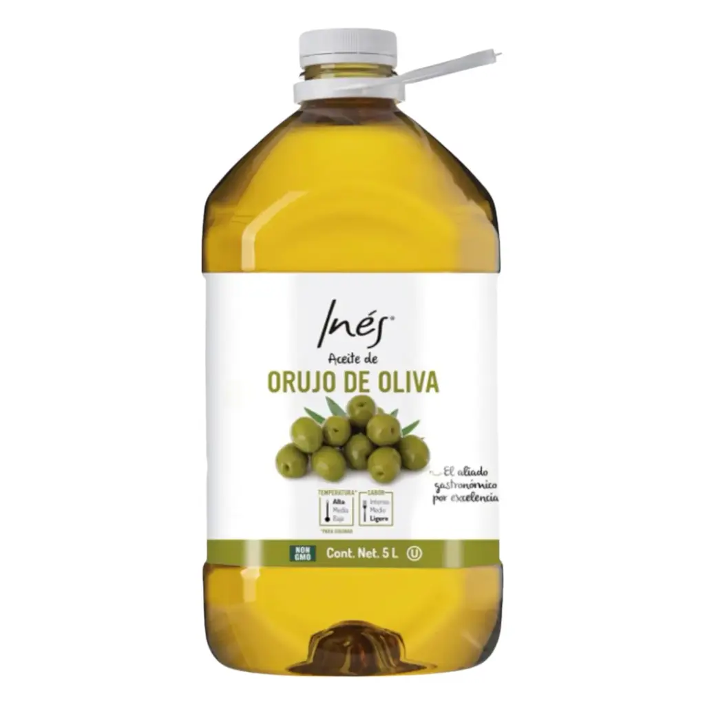 [ACEDEORU OL-5L] ACEITE DE ORUJO DE OLIVA INES 5 LT