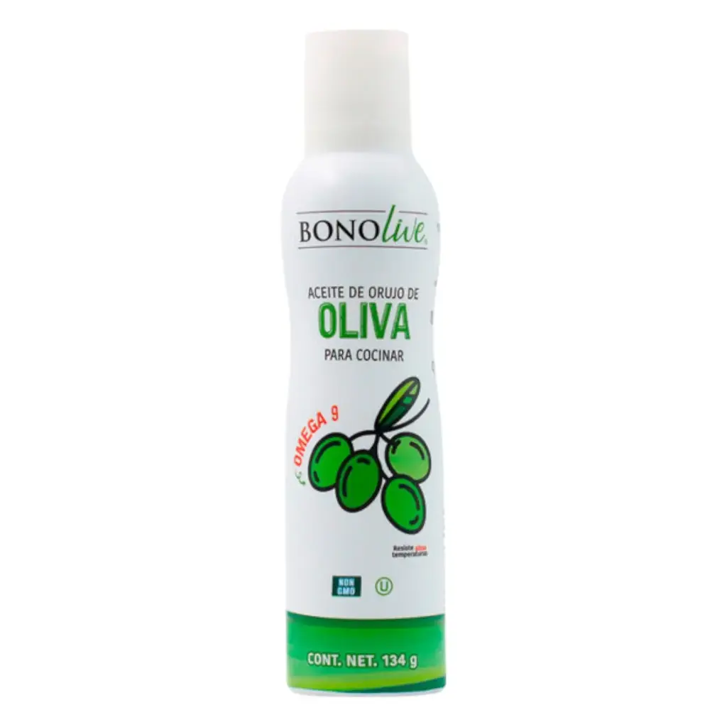 [ACEORUDE AE-134G] ACEITE ORUJO DE OLIVA AEROSOL BONOLIVE INES 134 GR
