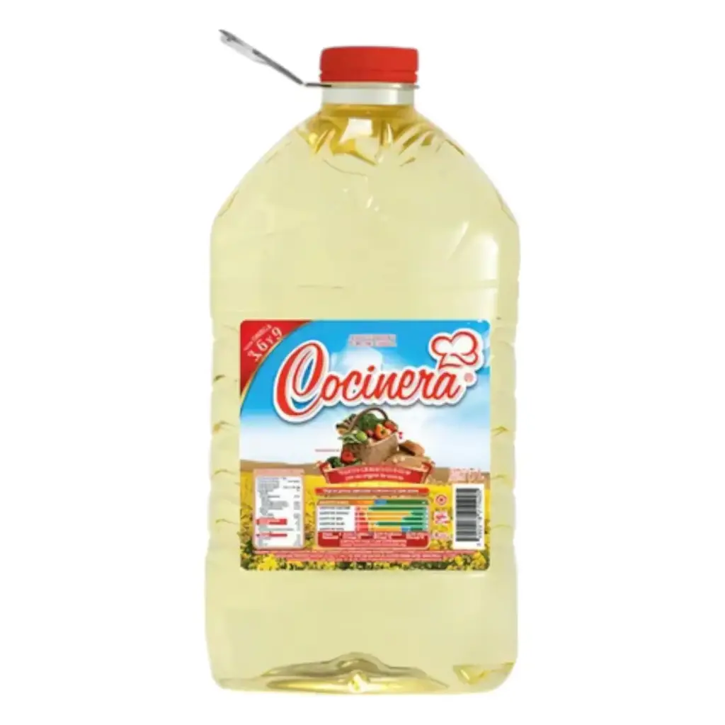 ACEITE PURO DE CANOLA COCINERA 5 LT