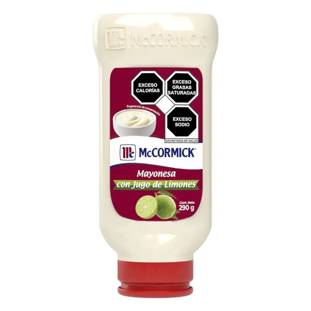 MAYONESA CON JUGO DE LIMON MCCORMICK 290 G