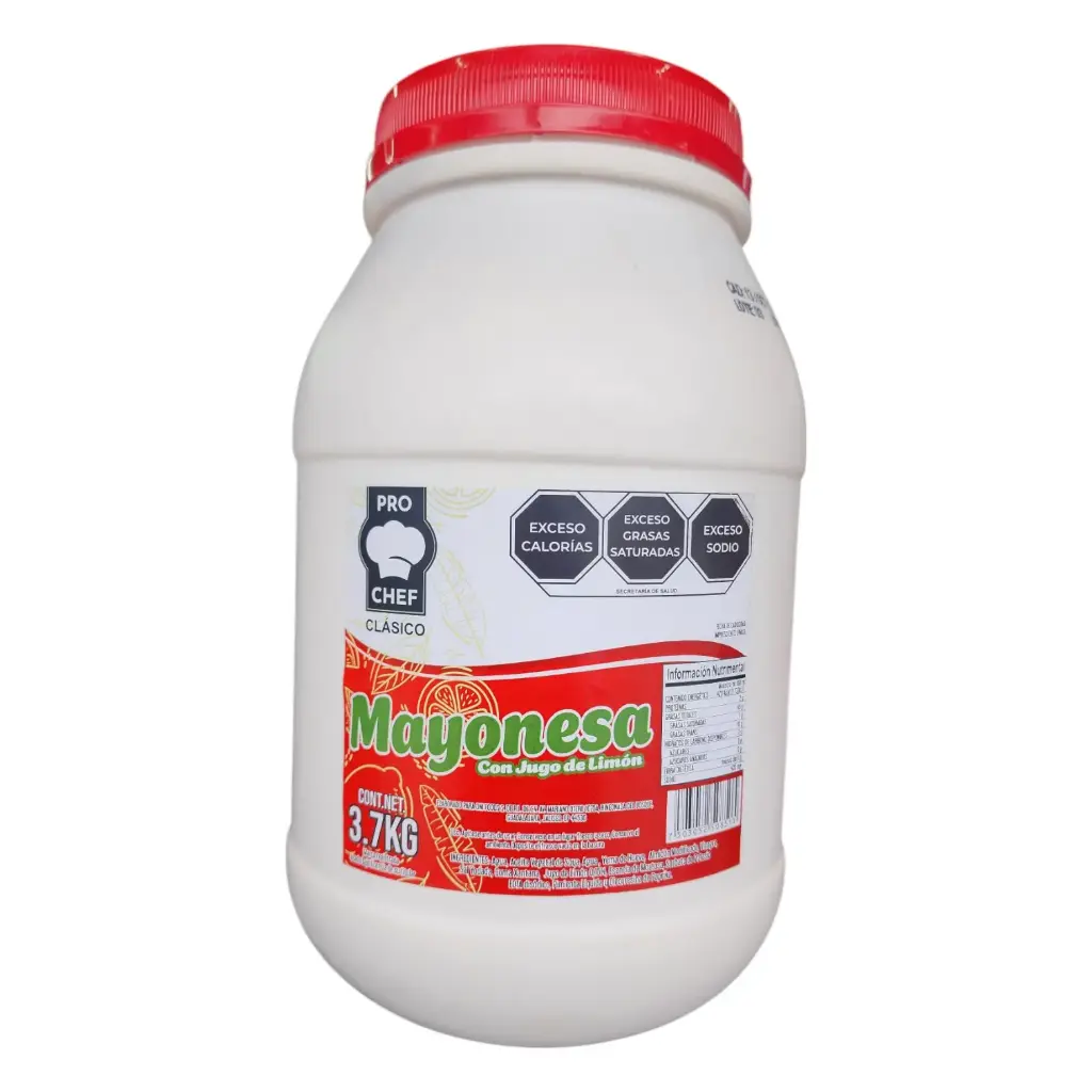 [MAYPROCHE 3.-3.7KG] MAYONESA PRO CHEF ORIGINAL 3.7 KG