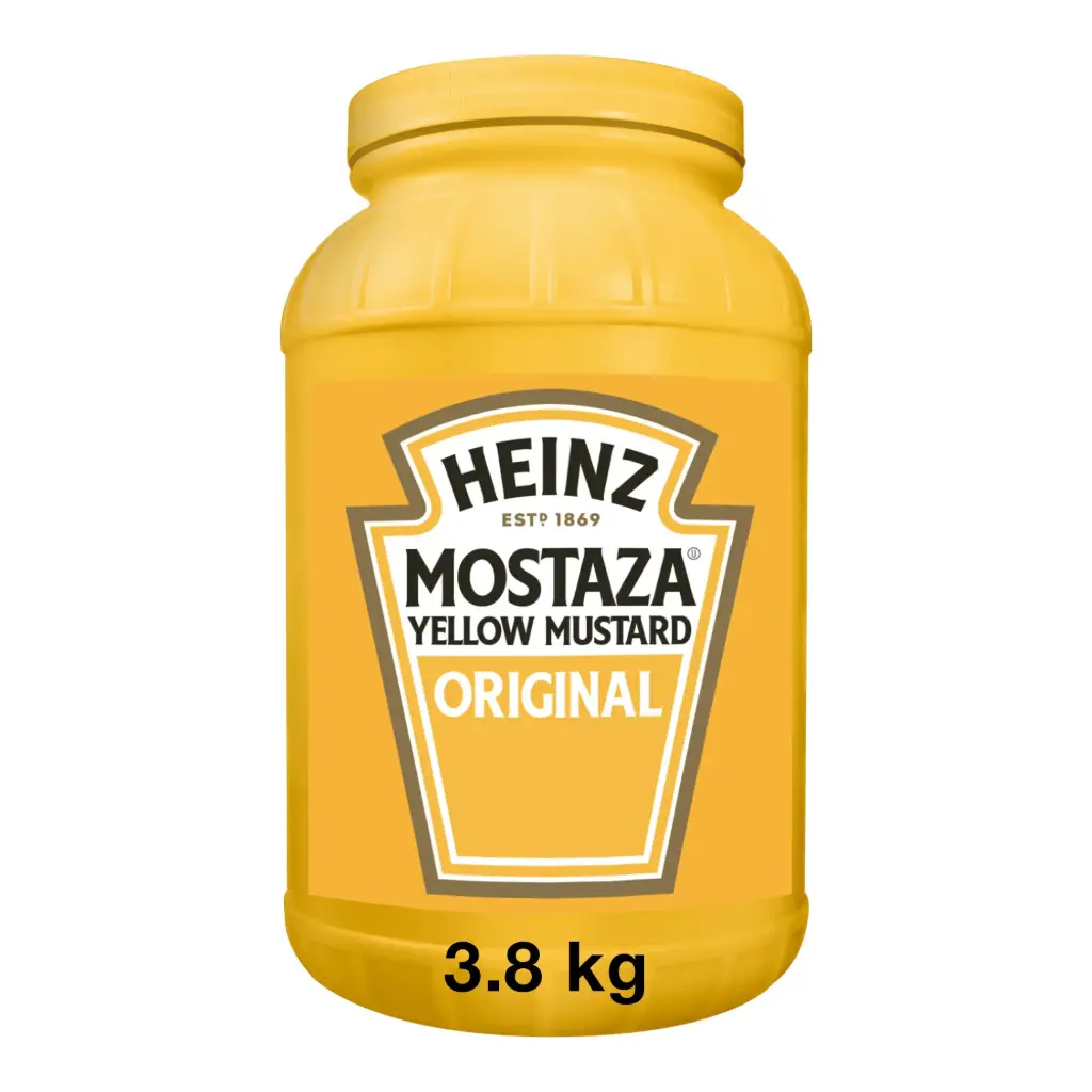 [MOSHEIGAL KG-3.8KG] MOSTAZA HEINZ GALON 3.8 KG