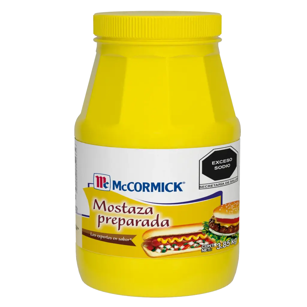 [MOSTARMCC G-3.85G] MOSTAZA MCCORMICK 3.85 KG