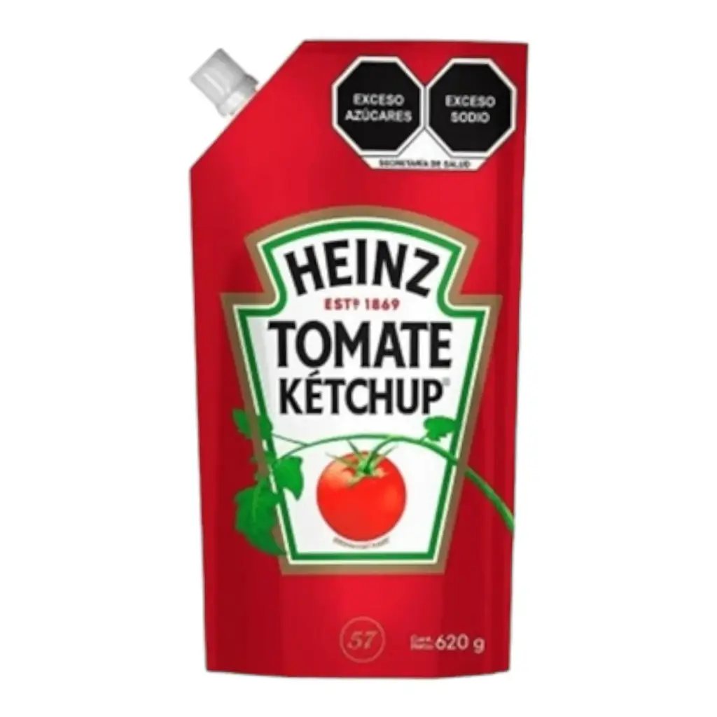SALSA CATSUP HEINZ DOY PACK 620 G