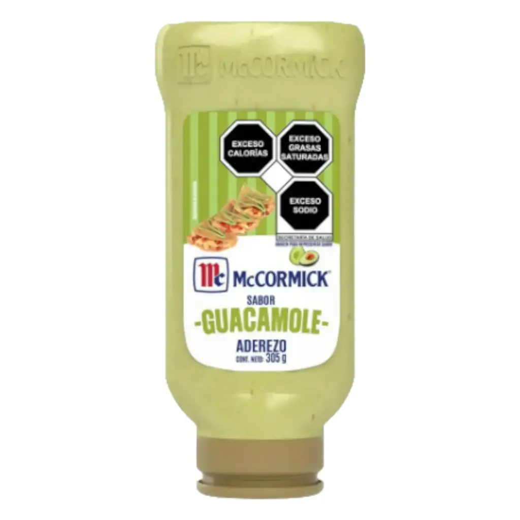 ADEREZO SABOR GUACAMOLE MCCORMICK 305 G