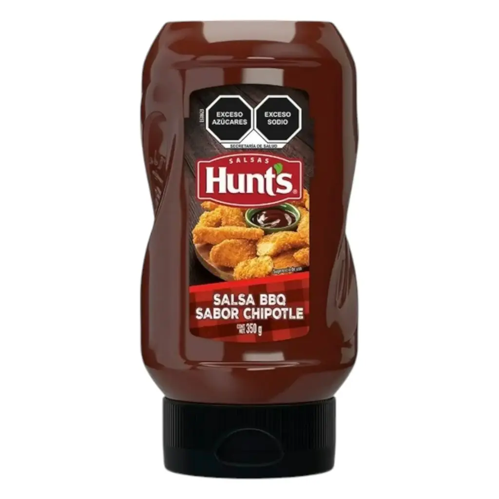 [SALBBQCHI 35-350G] SALSA BBQ CHIPOTLE HUNTS 350 G