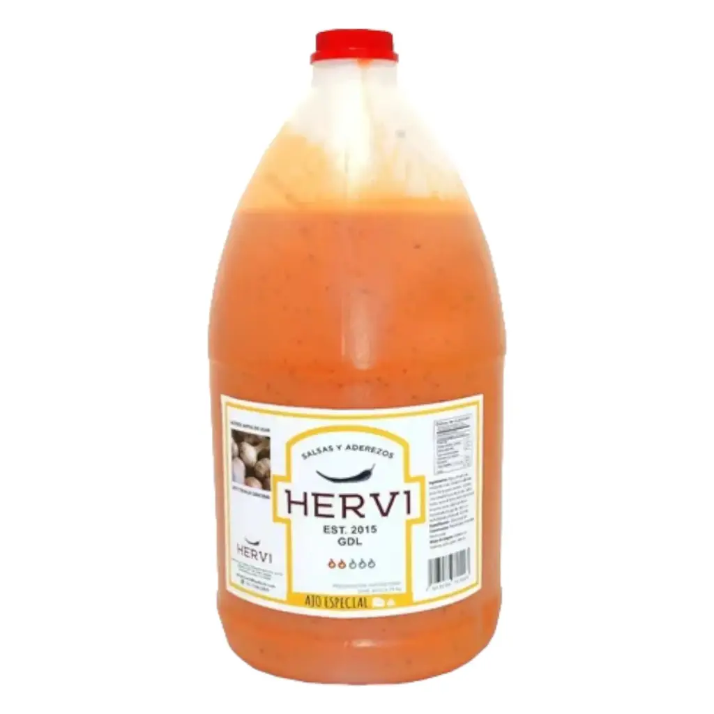 [SALAJOESP 3.-3.79KG] SALSA AJO ESPECIAL HERVI 3.79 KG