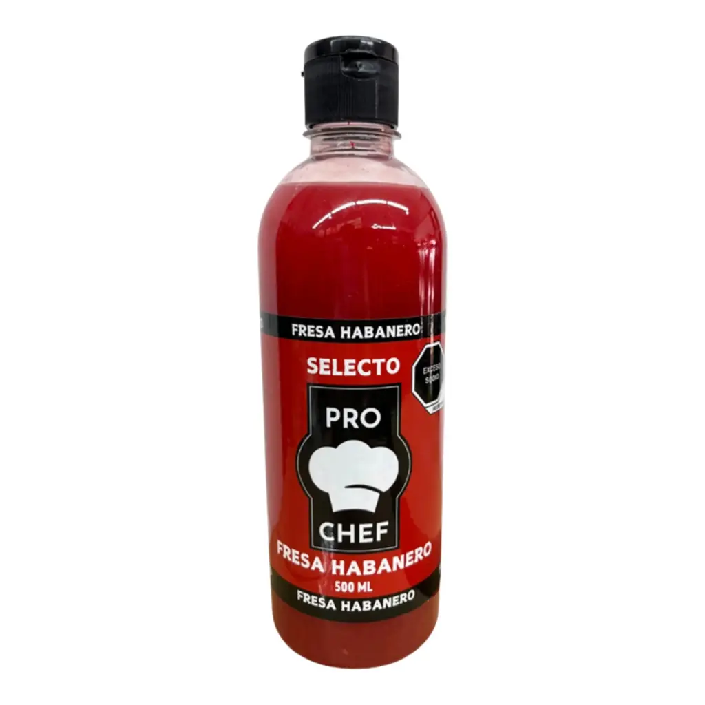SALSA FRESA HABANERO SELECTO PRO CHEF 500 ML