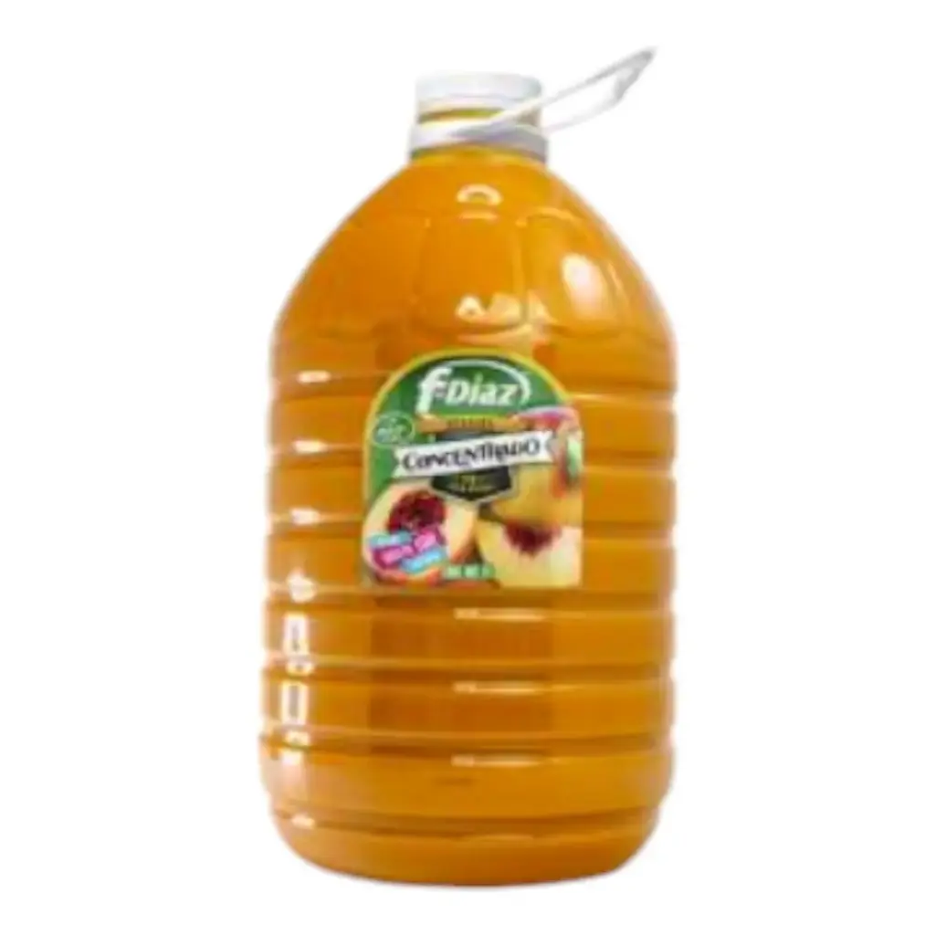 CONCENTRADO DE DURAZNO SIN AZUCAR FDIAZ, 5 LT