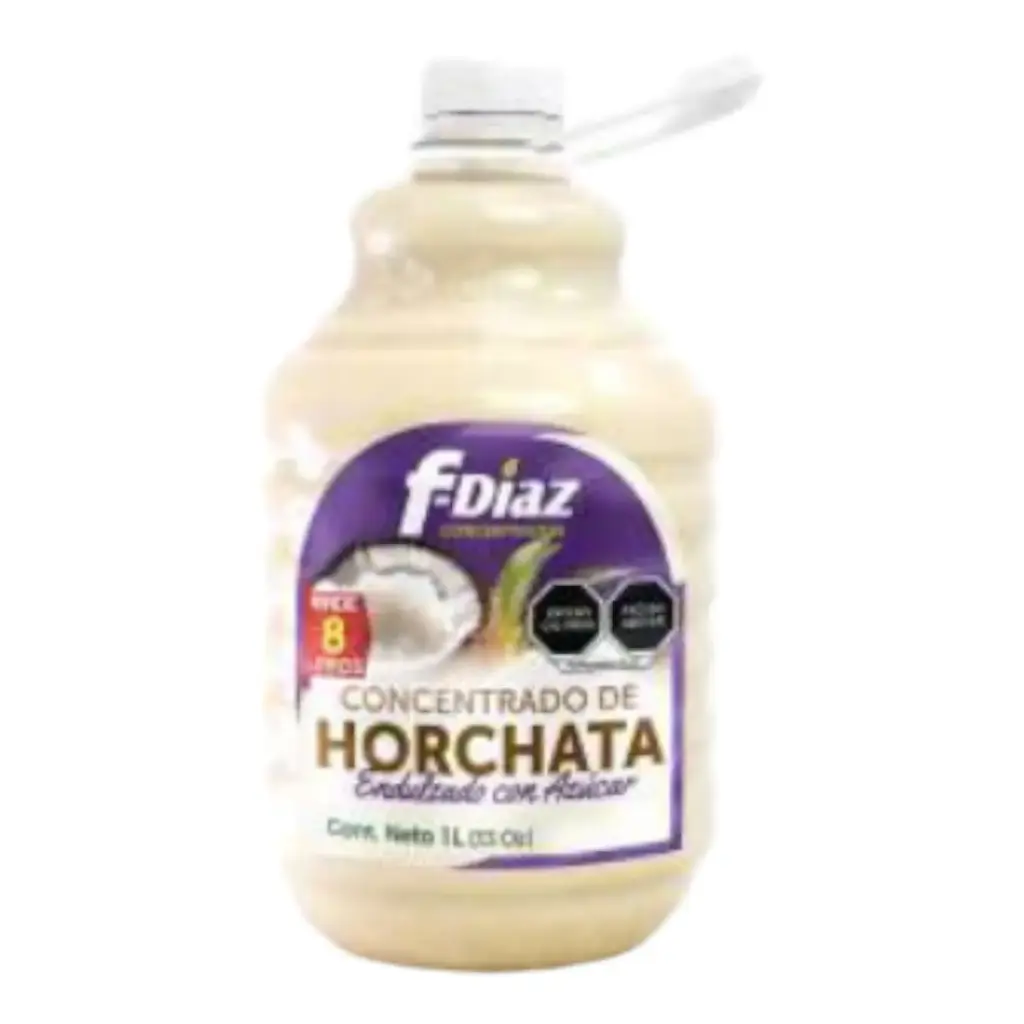 CONCENTRADO DE HORCHATA FDIAZ, 1 LT