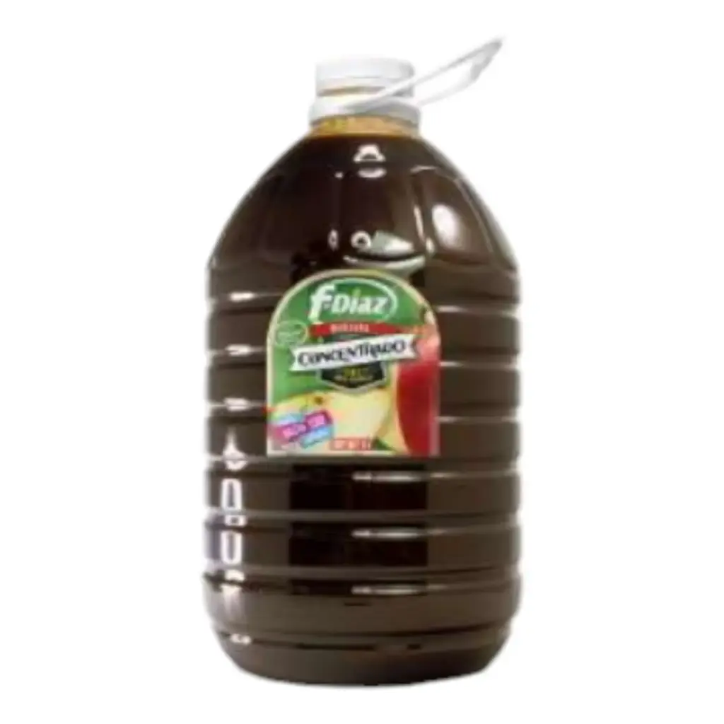 CONCENTRADO DE MANZANA SIN AZUCAR FDIAZ, 5 LT