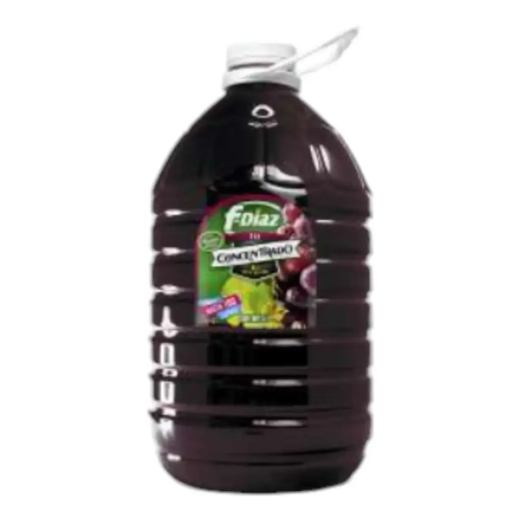 [CONDEUVA AZ-5L] CONCENTRADO DE UVA SIN AZUCAR FDIAZ, 5 LT