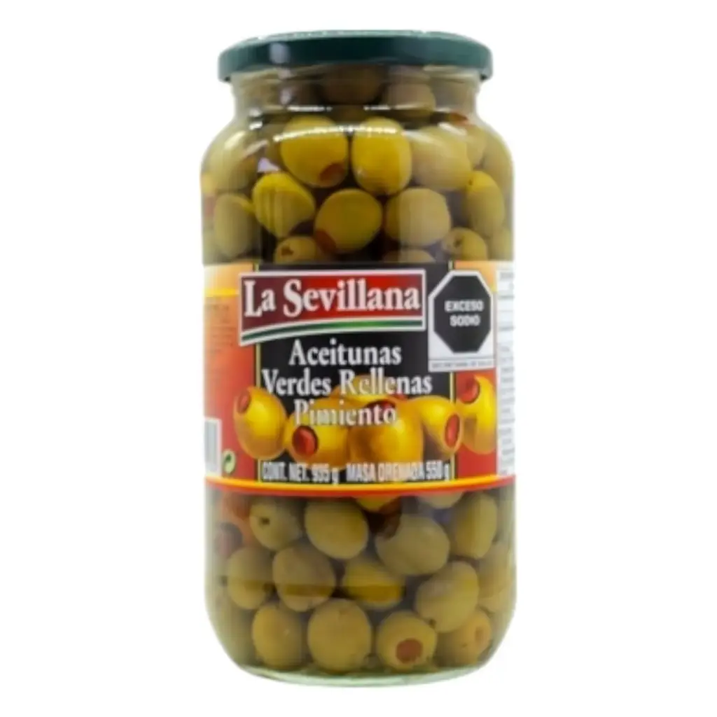 ACEITUNA VERDE RELLENA 935G