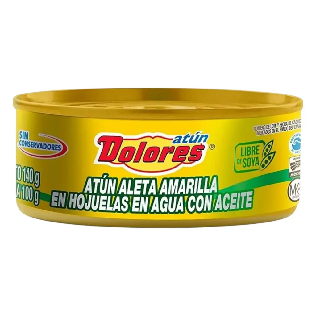 [ATUACEDOL GR-140G] ATUN ACEITE DOLORES 140 GR