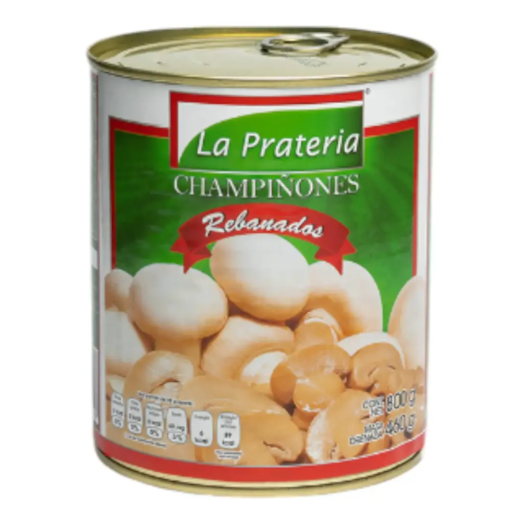 CHAMPIÑON REBANADO LA PRATERIA 2.85 KG
