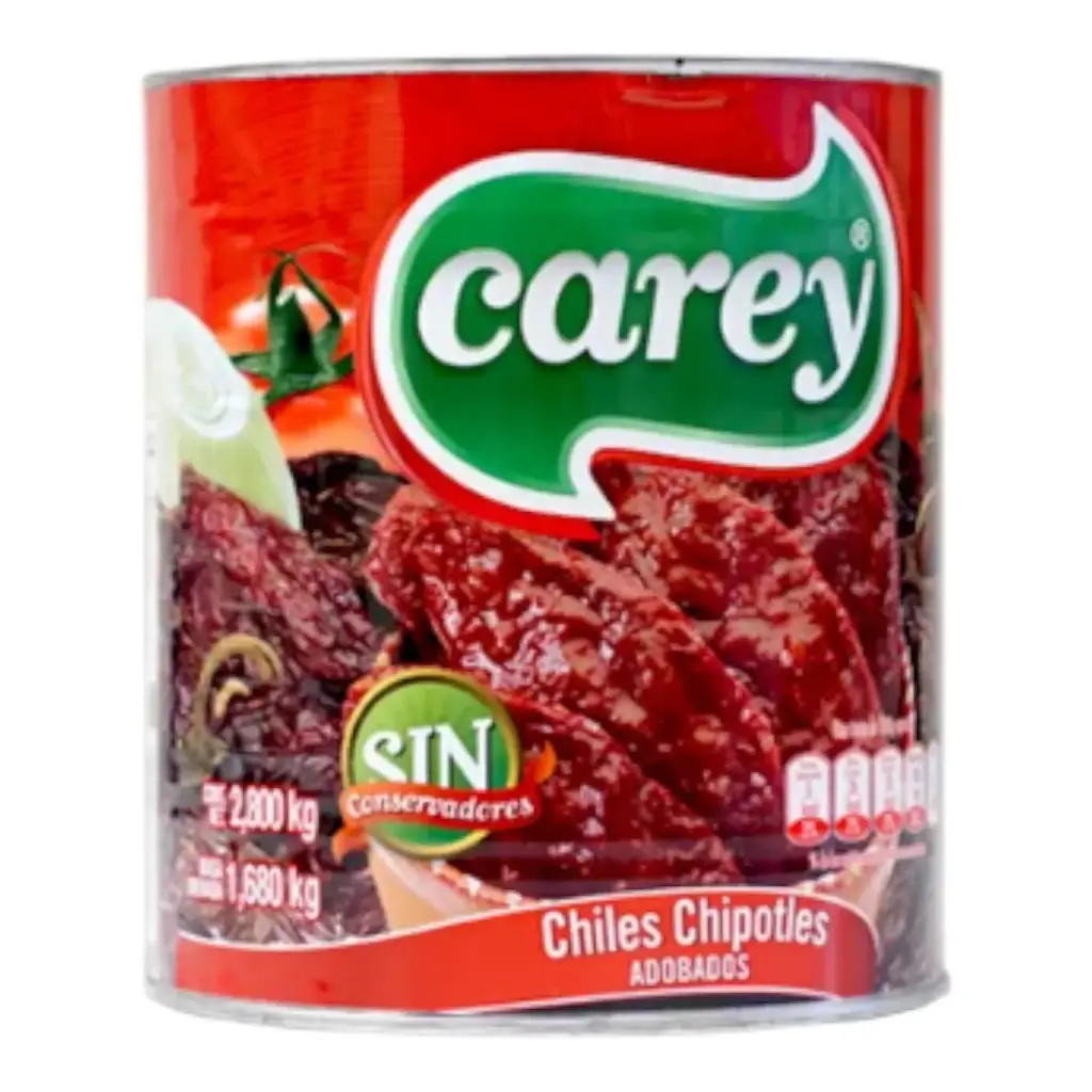 [CHICHIADO 2.-2.8KG] CHILE CHIPOTLE ADOBADOS CAREY 2.8 KG