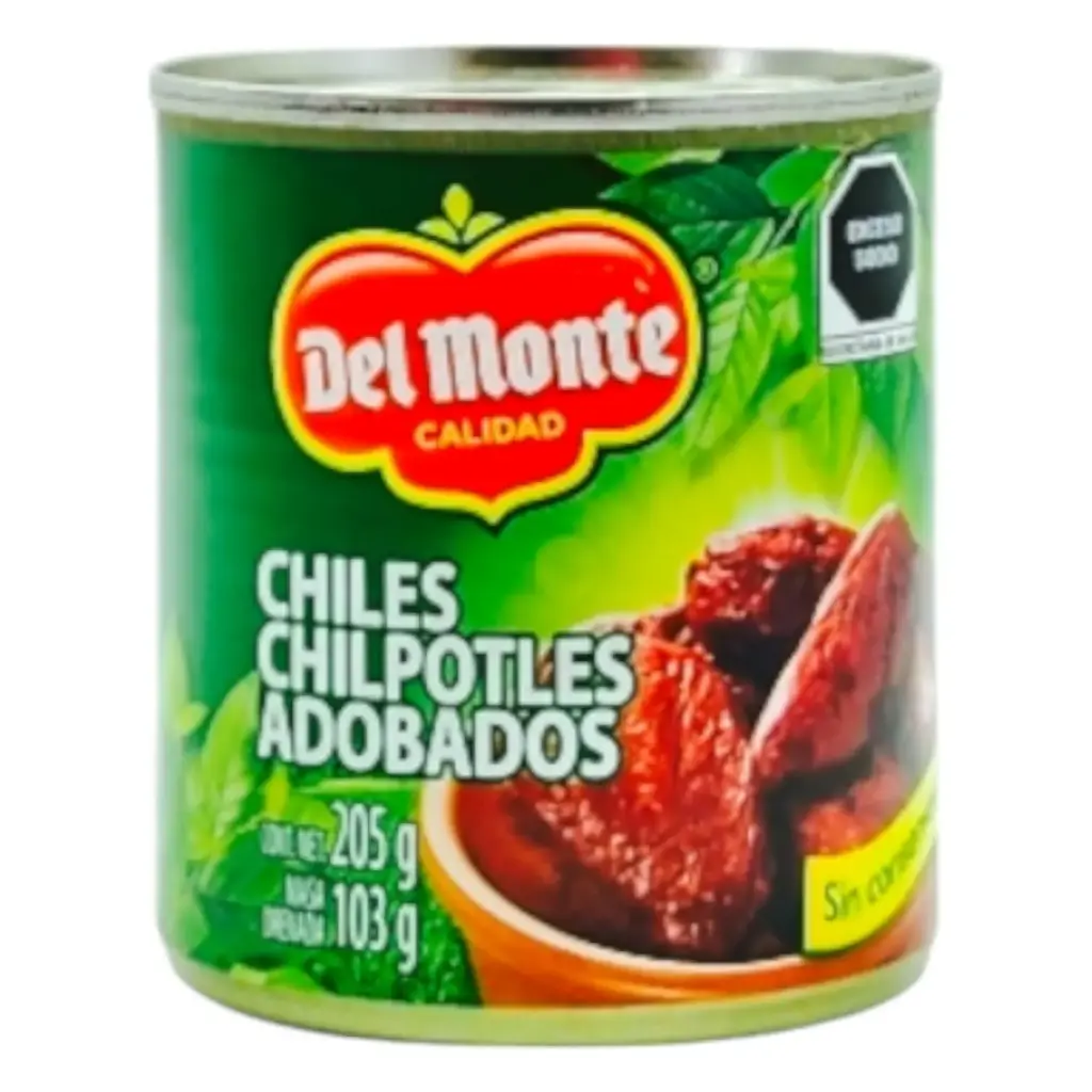 [CHICHIADO MO-220G] CHILE CHIPOTLE ADOBADOS DEL MONTE 220 G