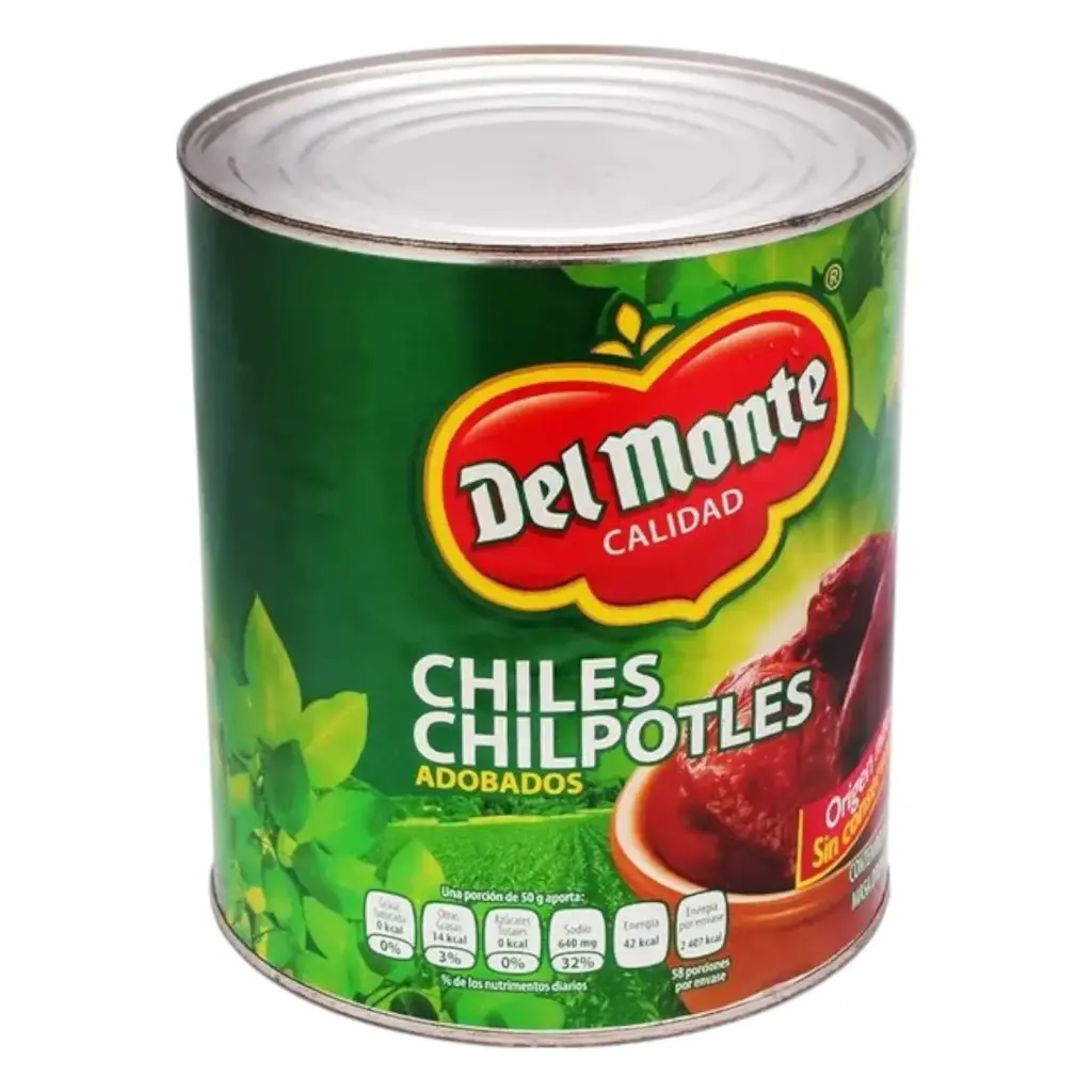[CHICHIADO 2.-2.9KG] CHILE CHIPOTLE ADOBADOS MONTE 2.9 KG