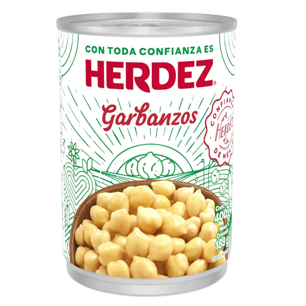 [GARHER400-400G] GARBANZOS HERDEZ 400 G