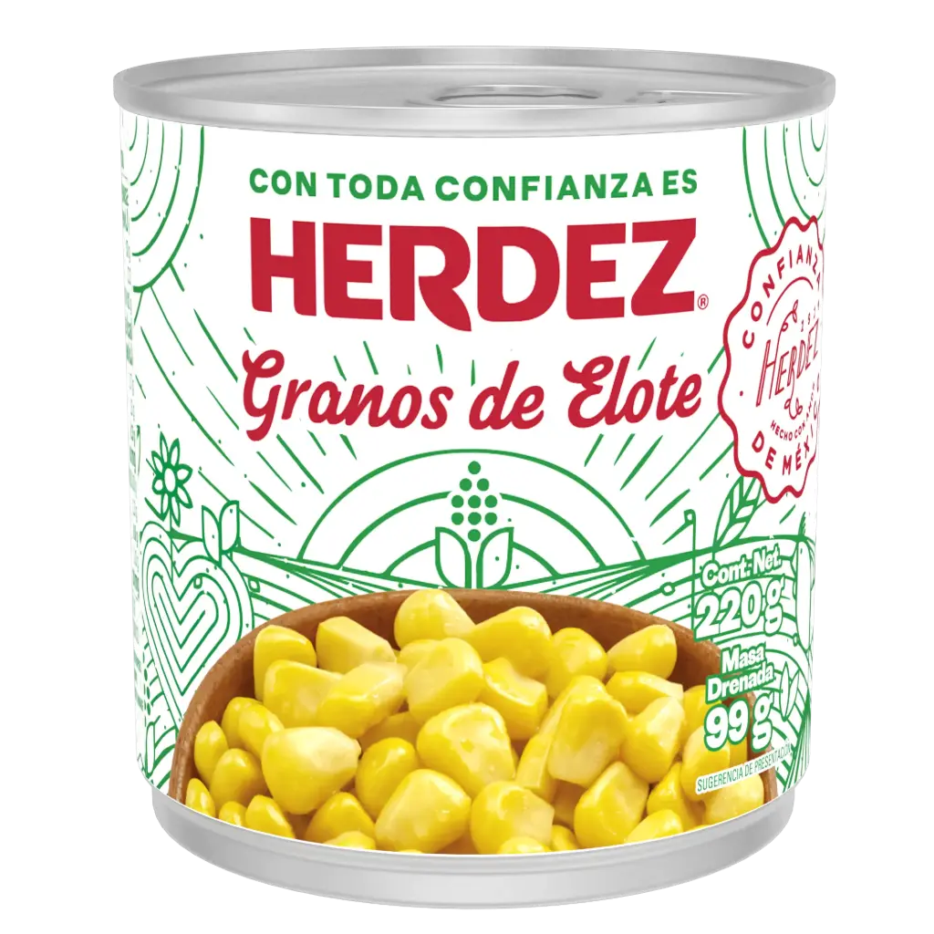 [GRAELOHER GR-220G] GRANOS ELOTE HERDEZ 220 GR