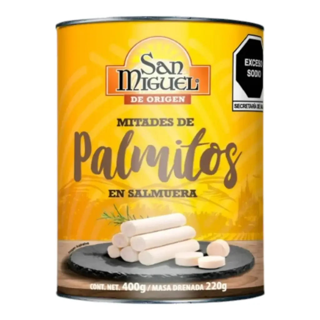 [PALENSAL MI-400G] PALMITOS EN SALMUERA SAN MIGUEL 400 GR