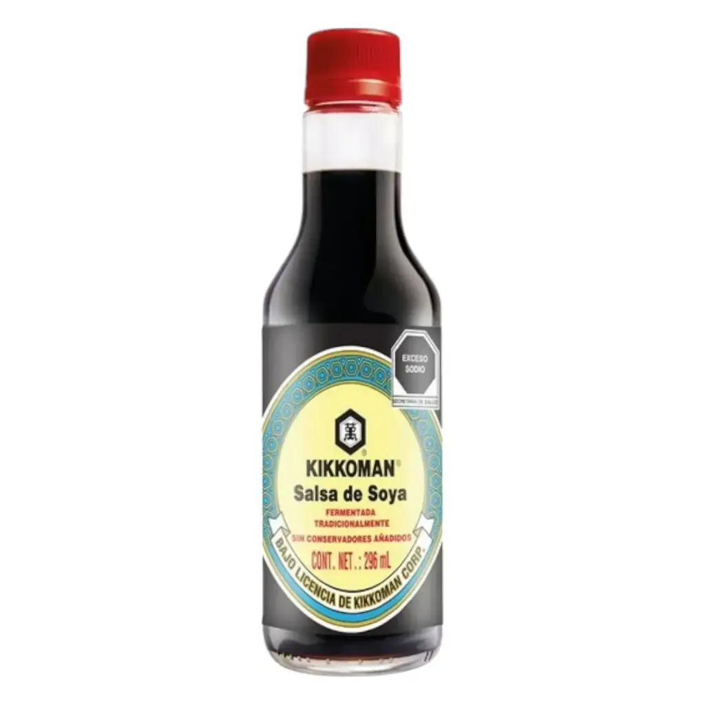 SALSA SOYA KIKKOMAN 296 ML