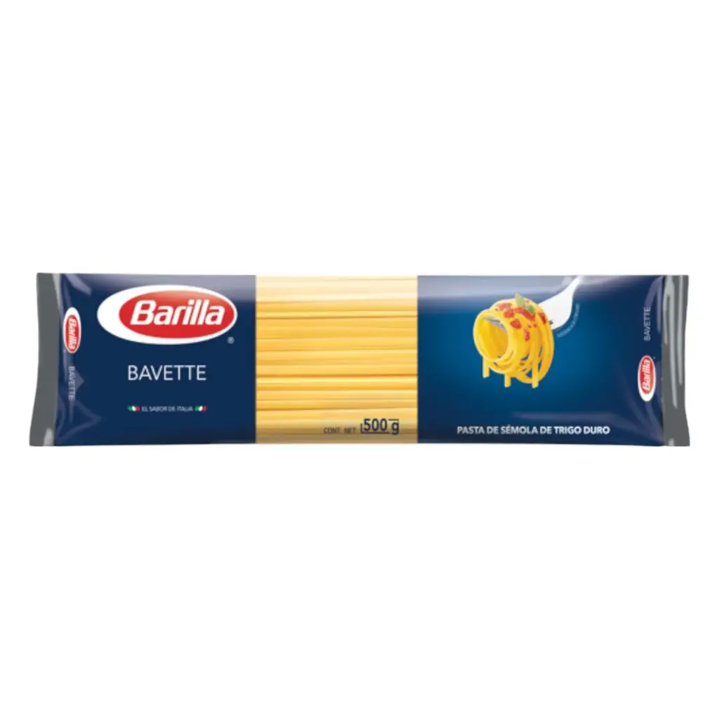 [PASBAVBAR G-500G] PASTA BAVETTE BARILLA 500 G