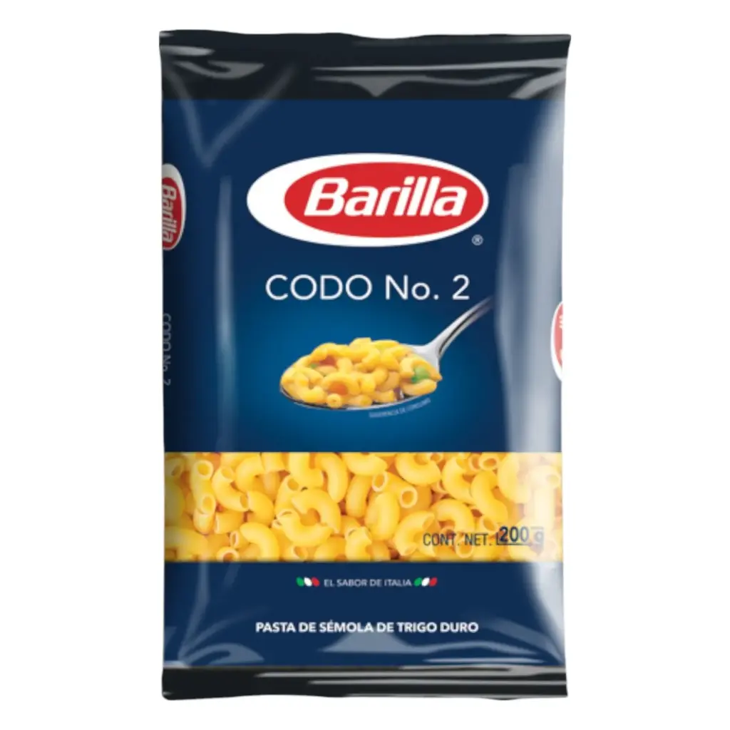 [PASCOD2 20-200G] PASTA CODO 2 BARILLA 200 G