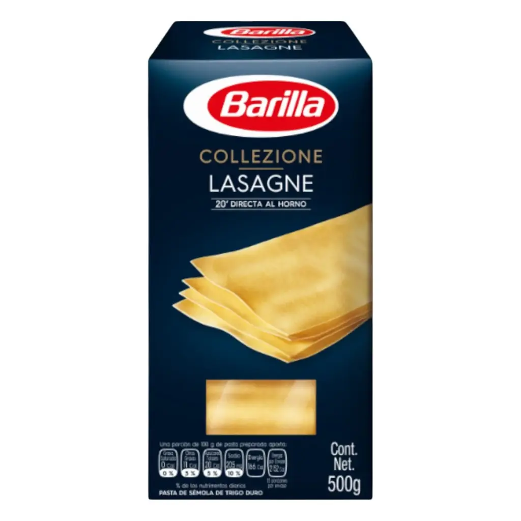 PASTA LASAGNE BARILLA 500 G