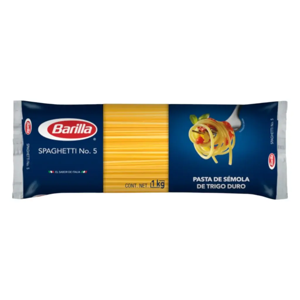 [PASSPA5 1-1KG] PASTA SPAGHETTI 5 BARILLA 1 KG