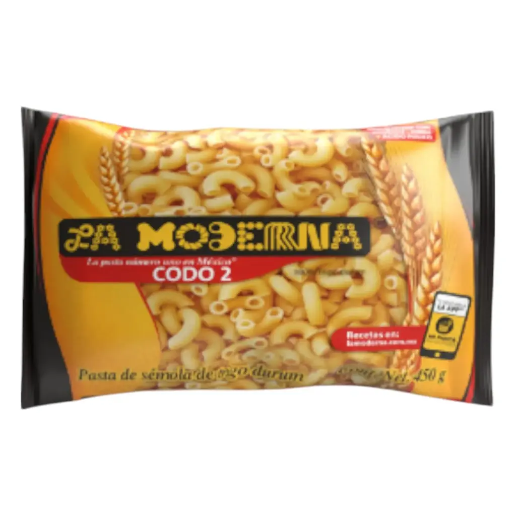 [PASCOD2 20-200G] PASTA CODO 2 MODERNA 200 G