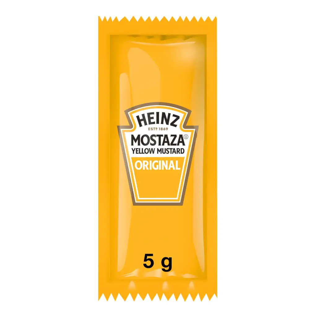 MOSTAZA HEINZ PORCION 500/5G