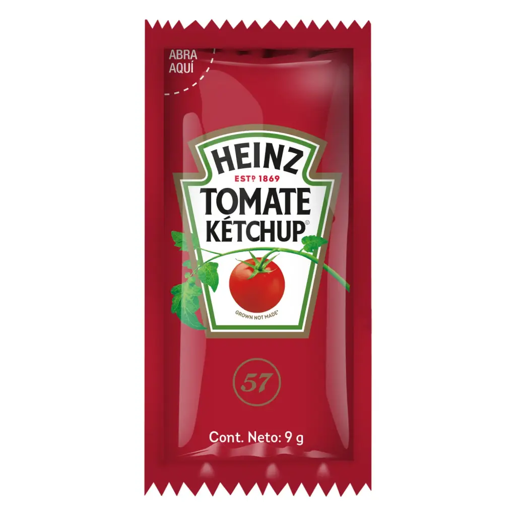 [SALCATPOR 20-200PIEZA] SALSA CATSUP PORCION HEINZ 192 PZ
