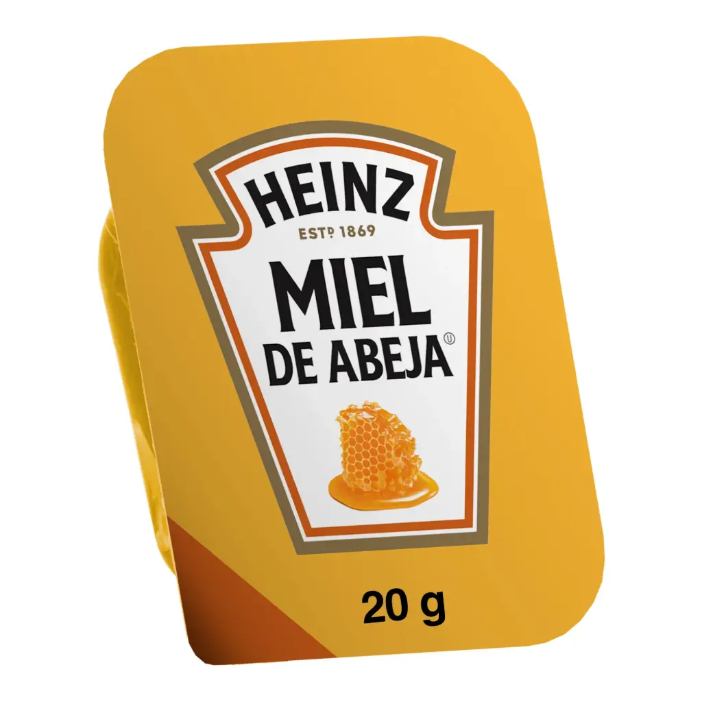 [MIEABEPOR CA-20G] MIEL ABEJA PORCION HEINZ CAJA 120/20gr
