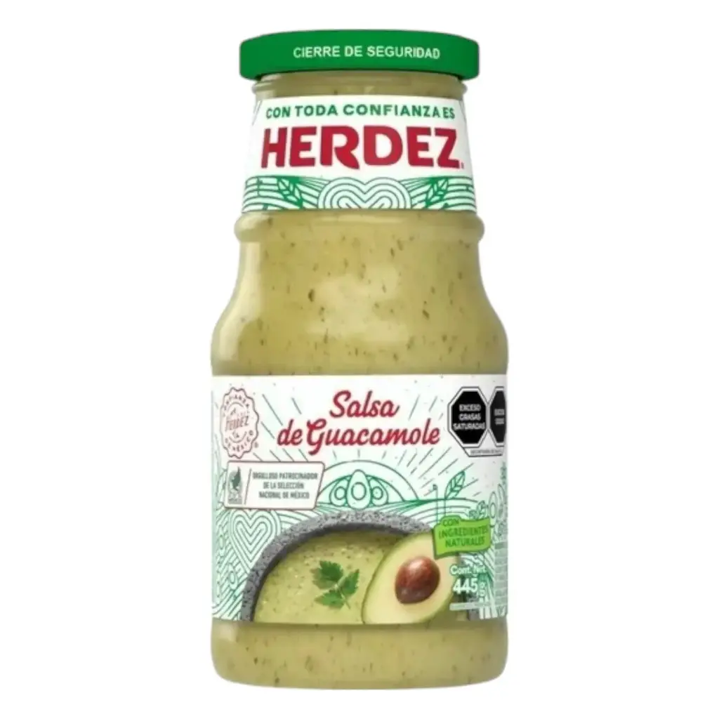 [SALGUAHER GR-445G] SALSA GUACAMOLE HERDEZ 445 GRS