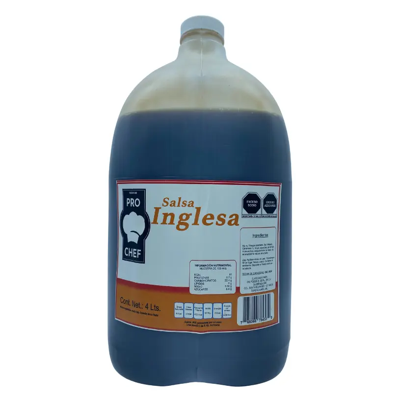 SALSA INGLESA CLASICO PRO CHEF 4 L