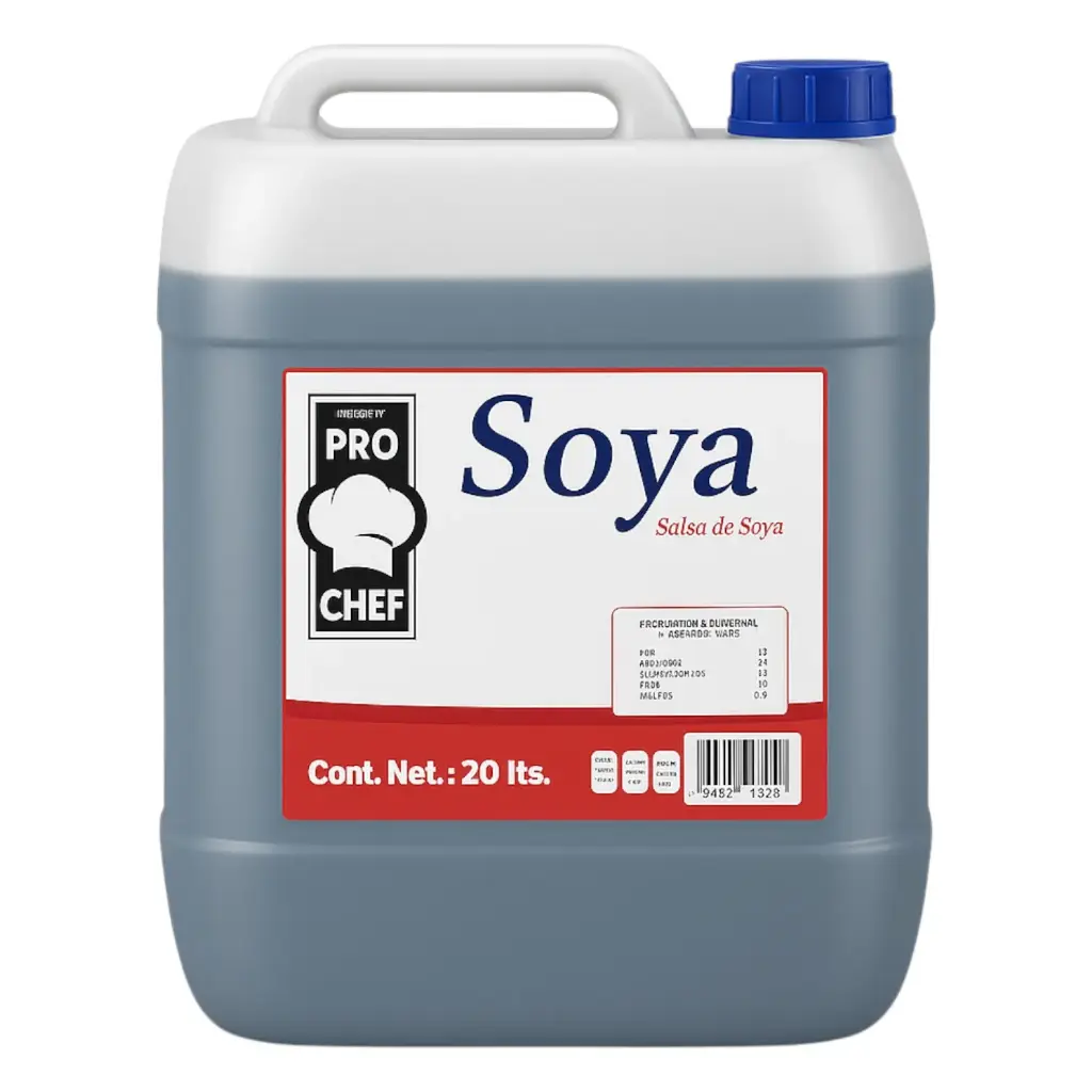 SALSA SOYA CLASICO PRO CHEF 20 L