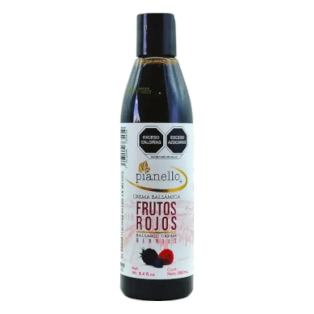 [CREBALFRU PI-250ML] CREMA BALSAMICA FRUTOS ROJOS PIANELLO 250 ML
