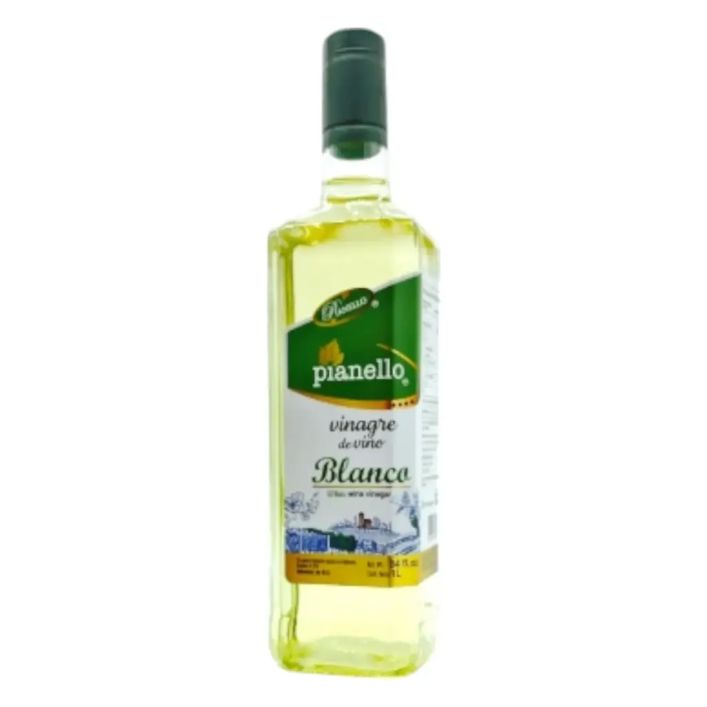 VINAGRE VINO BLANCO PIANELLO 1 LTS